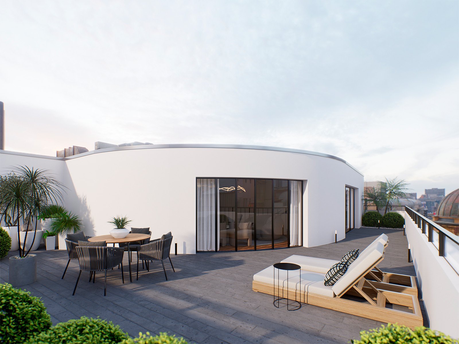3 bedroom duplex apartment inserted in new development in Matosinhos