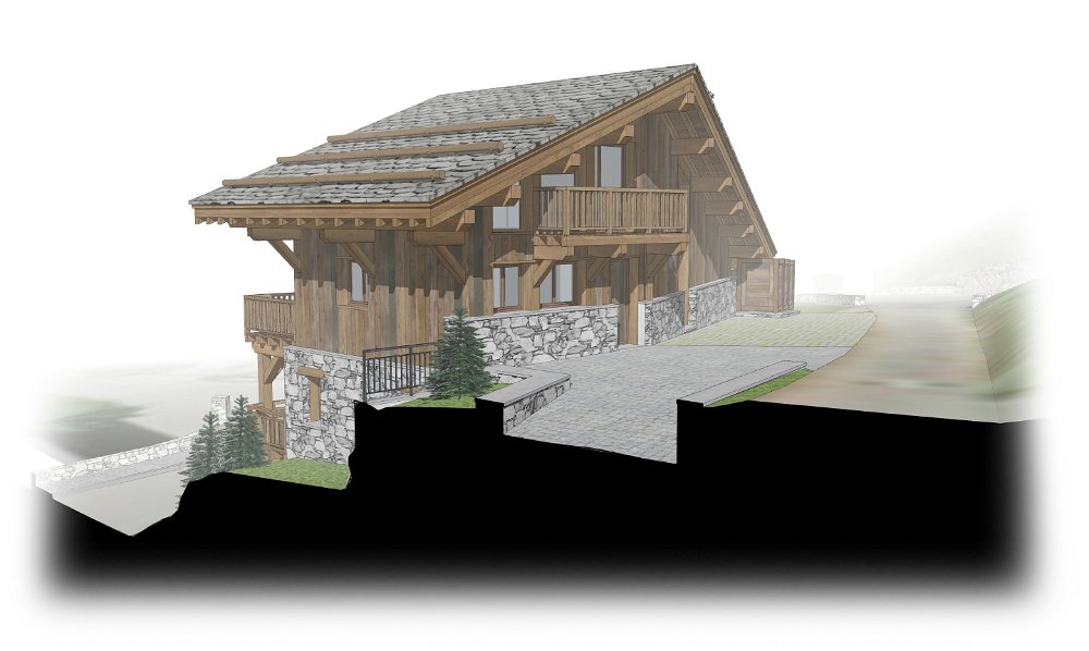 New luxury chalet ski in / ski out 1008340572