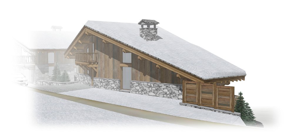 New luxury chalet ski in / ski out 1008340572