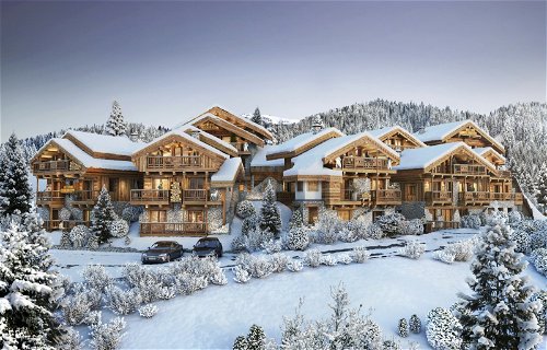 High end chalet with mont blanc view 1979700047