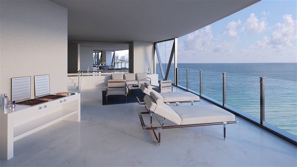 For sale, Luxury residence with ocean view and private pool at Sunny Isles Beach Miami 2132878929