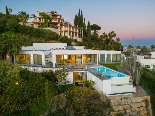 Modern luxury villa with sea Views in La Quinta, Marbella 2887636141