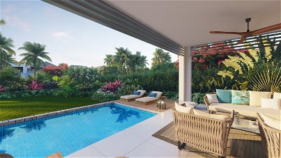 4-bedroom villa with golf views in Mont Choisy 2993142562