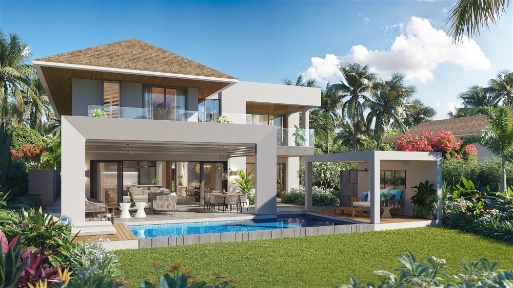 4-bedroom villa with golf views in Mont Choisy 2993142562
