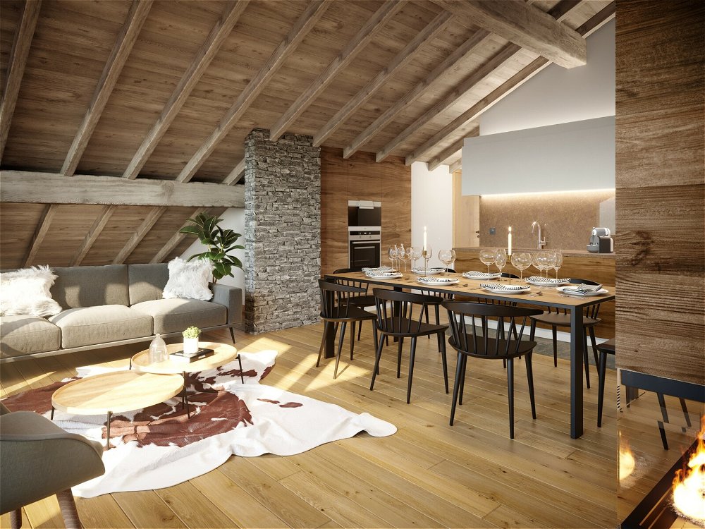 Very nice 5 bedrooms duplex apartment in the new program les fermes de l’alpe 695174927