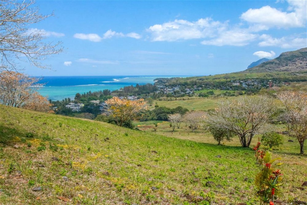 Land accessible to foreigners in an IRS domain in Bel Ombre, in the south of Mauritius 73553034