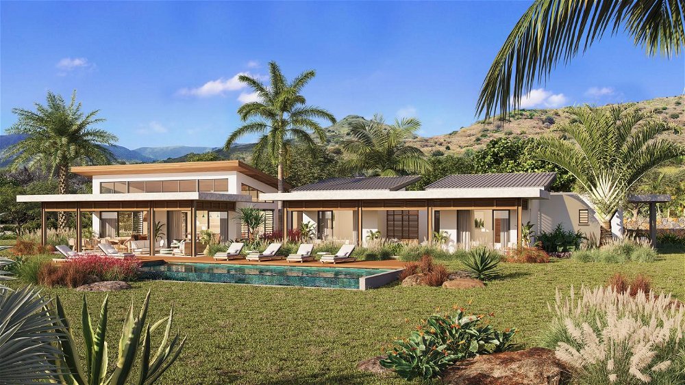 Exceptional villa for sale in a new eco-responsible resort in Tamarin, Mauritius 3418189756