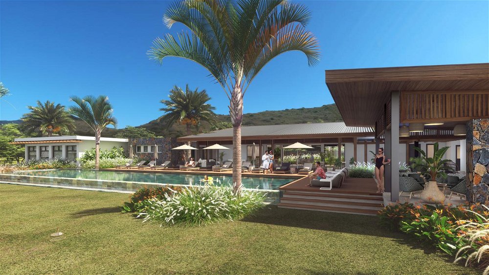 Exceptional villa for sale in a new eco-responsible resort in Tamarin, Mauritius 3418189756