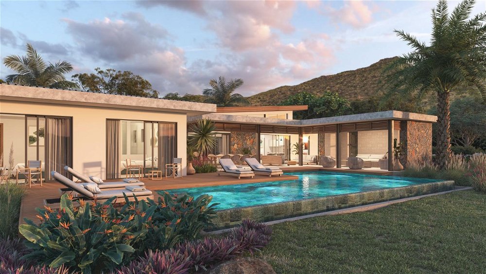 Prestigious villa for sale in a new eco-responsible resort in Tamarin, Mauritius 3166330666