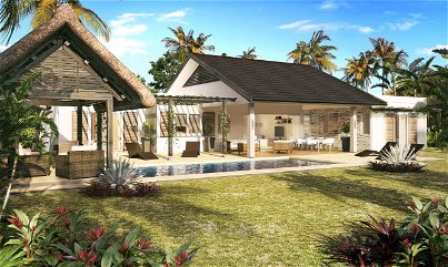 Gorgeous villa for sale in a secure domain in Cap Malheureux, Mauritius, close to the beach and amen 697581348