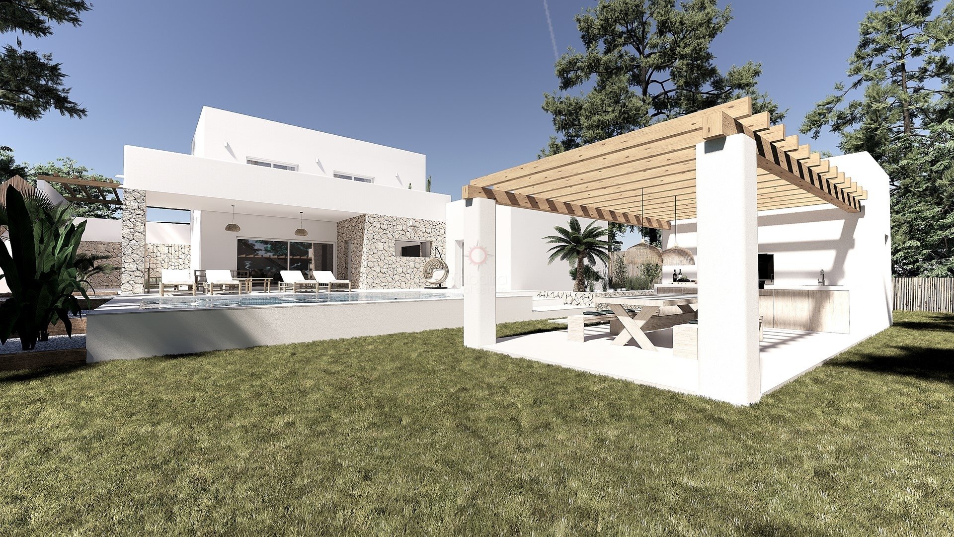 ​New luxury Mediterranean villa for sale in Moraira