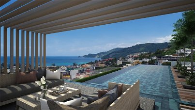 1 Bedroom Seaview Condominiums in Patong for Sale 4132502565