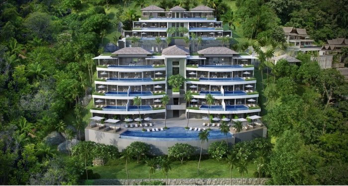 Sea View Condominiums in Surin for Sale 1874728370