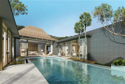Modern Balinese Pool Villas in Cherng Talay for Sale 3495997228