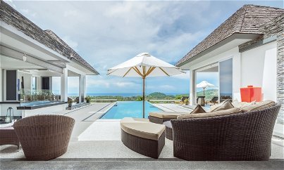 Luxury Ocean View Pool Villa in Layan for Sale 3181010502